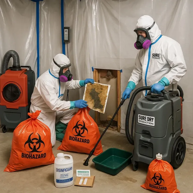 Contaminated Water Handling Protocols process in Lakeway, TX